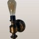 Vintage wall lamp from Latón Dorado, years 60