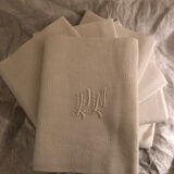 Monogrammed napkins dm