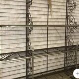 Wrought iron bread box