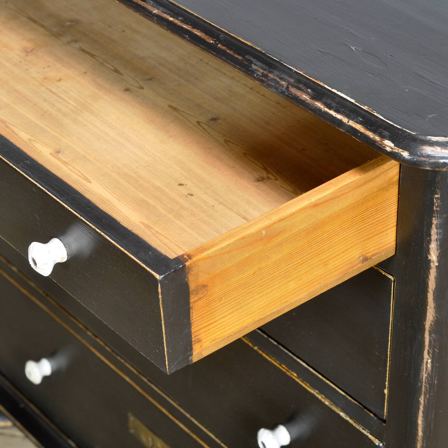 Solid pine chest of drawers, 1910s