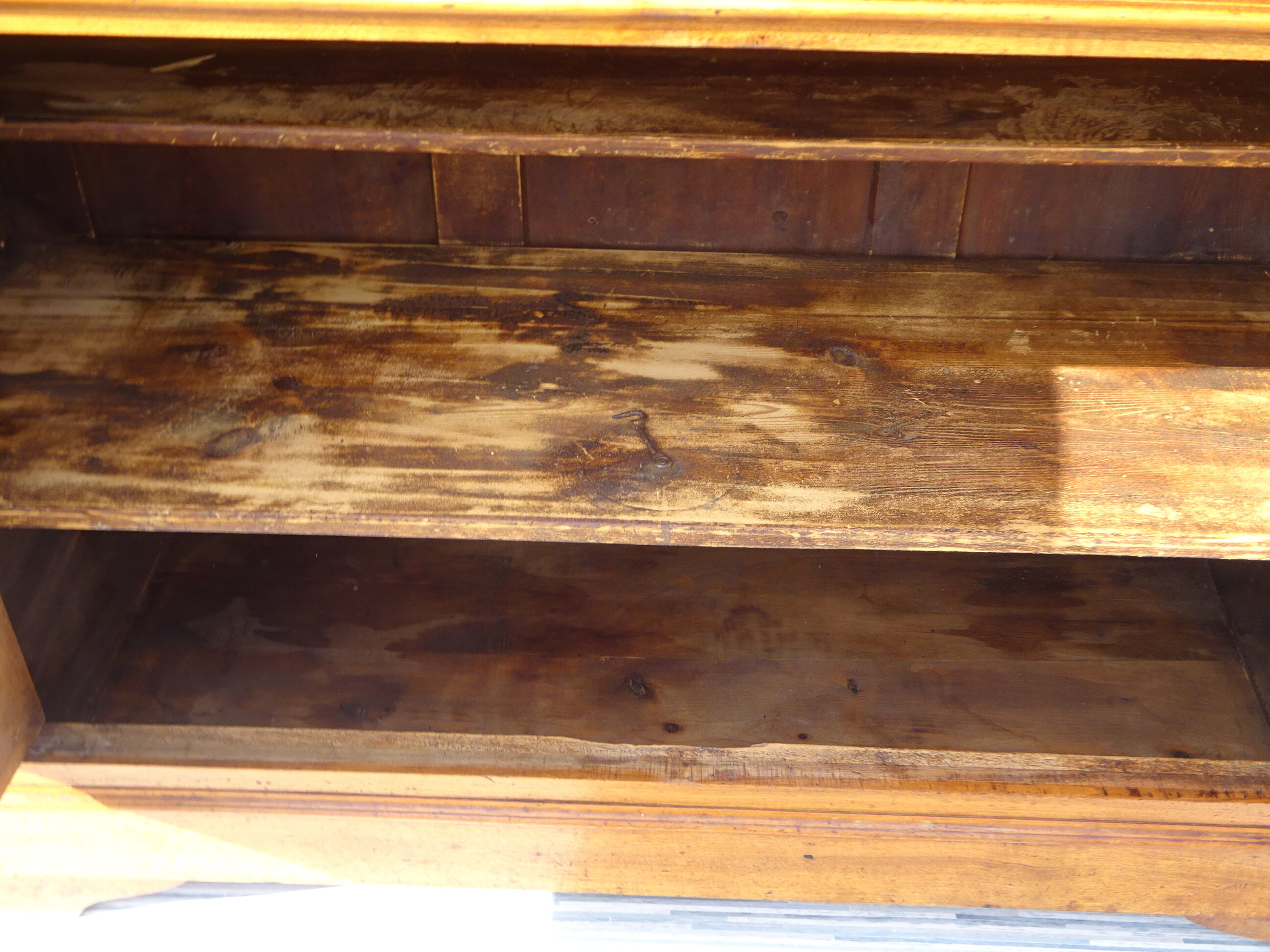 Louis-Philippe sideboard, late nineteenth, walnut