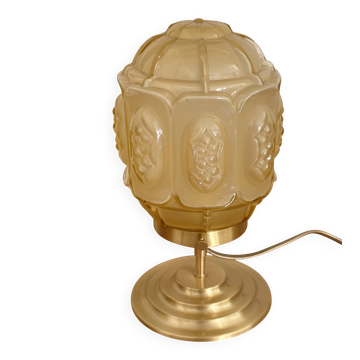 Lampe Opaline Jaune
