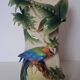Franz porcelain parrot vase
