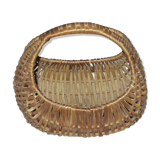 Small banana basket in wicker