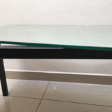 Metal and mirror coffee table