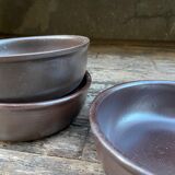 Set 3 stoneware bowls