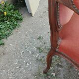 Paire de fauteuils anciens style louis xv