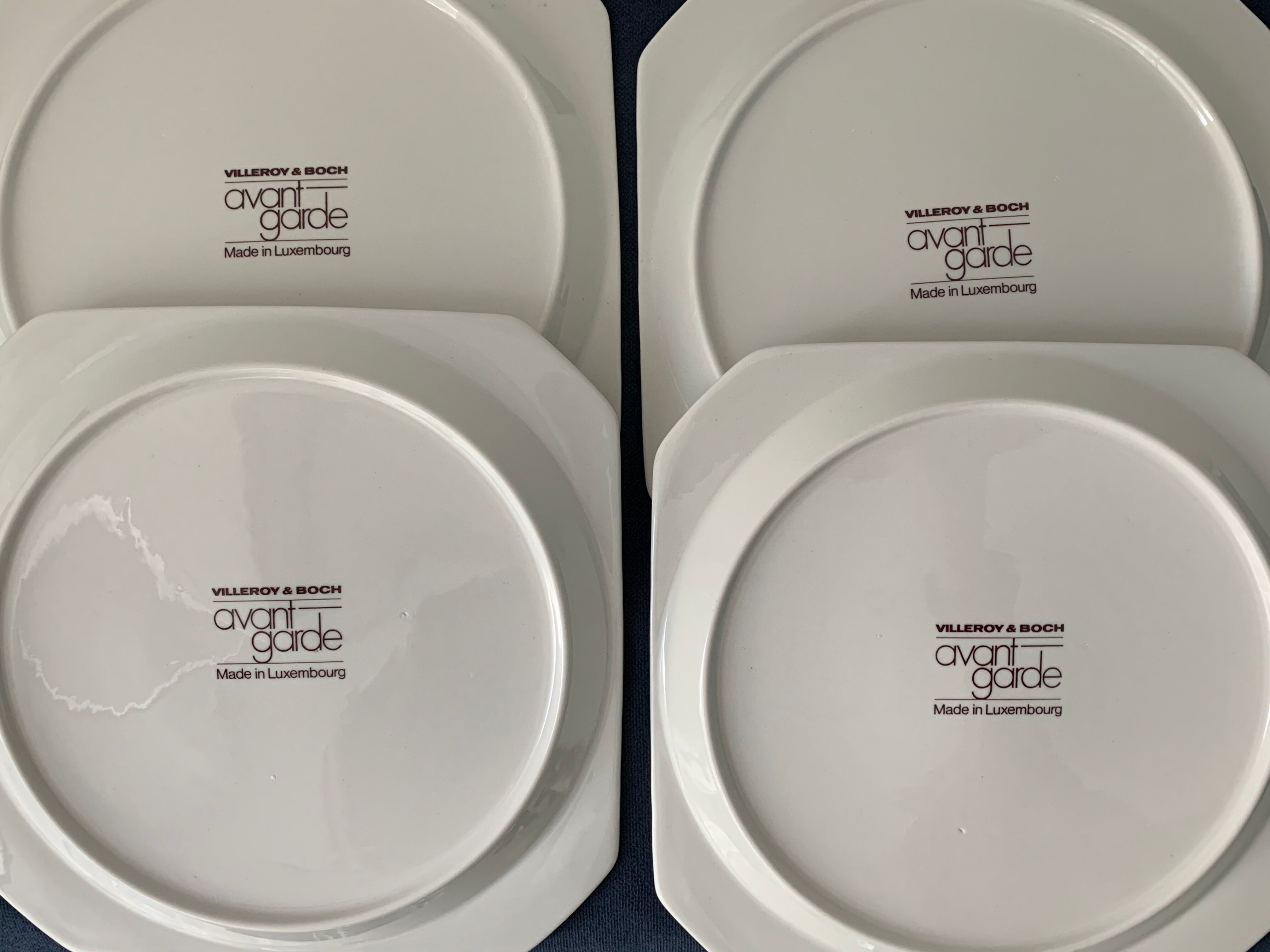 Service 4 people Avant Garde de Villeroy and Boch 1970