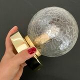 Wall lamp vintage glass globe