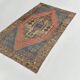 Red & Yellow Turkish Vintage Rug, 109x193Cm