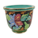 Multicolored ceramic pot cover 11.5cm