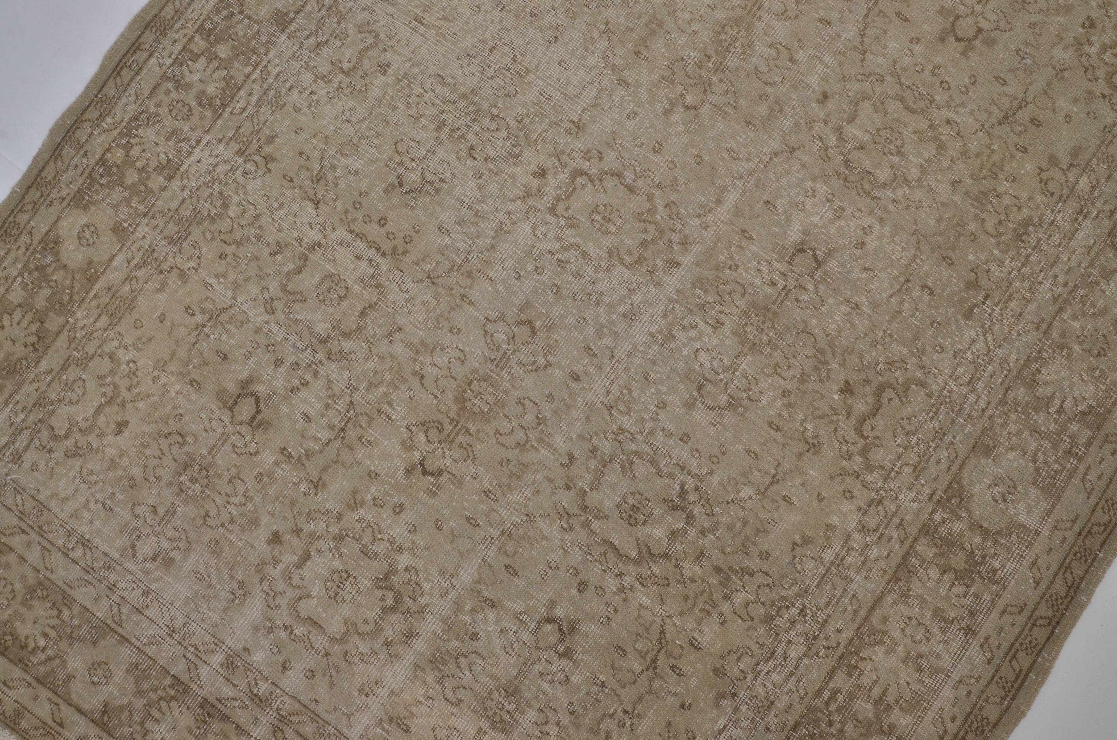 Tapis turc Oushak beige sku 3995