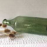Thick glass bubble bottle in XXL format