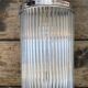 Art Deco Henri Petitot chrome and glass tubes