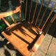 Vintage scandinavian rocking chair