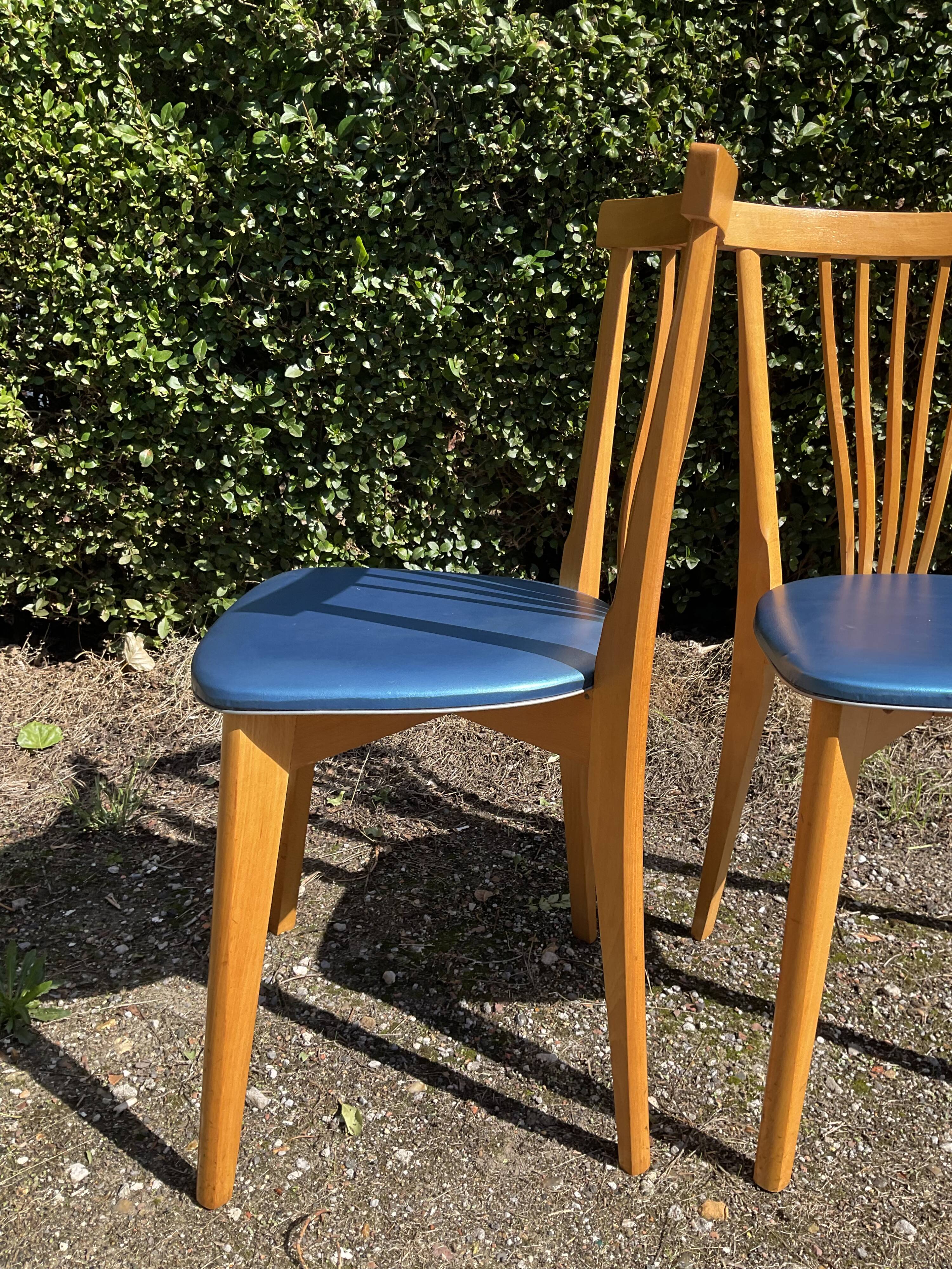 Pair of scandinavian chairs from the 60s