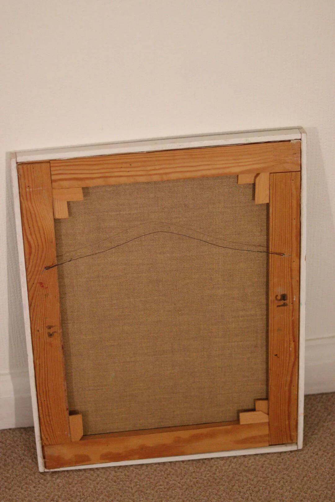 Paysage aux bouleaux par Thorp