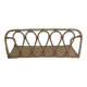 Vintage rattan shelf by Louis Sognot in the 60s Bookshelf