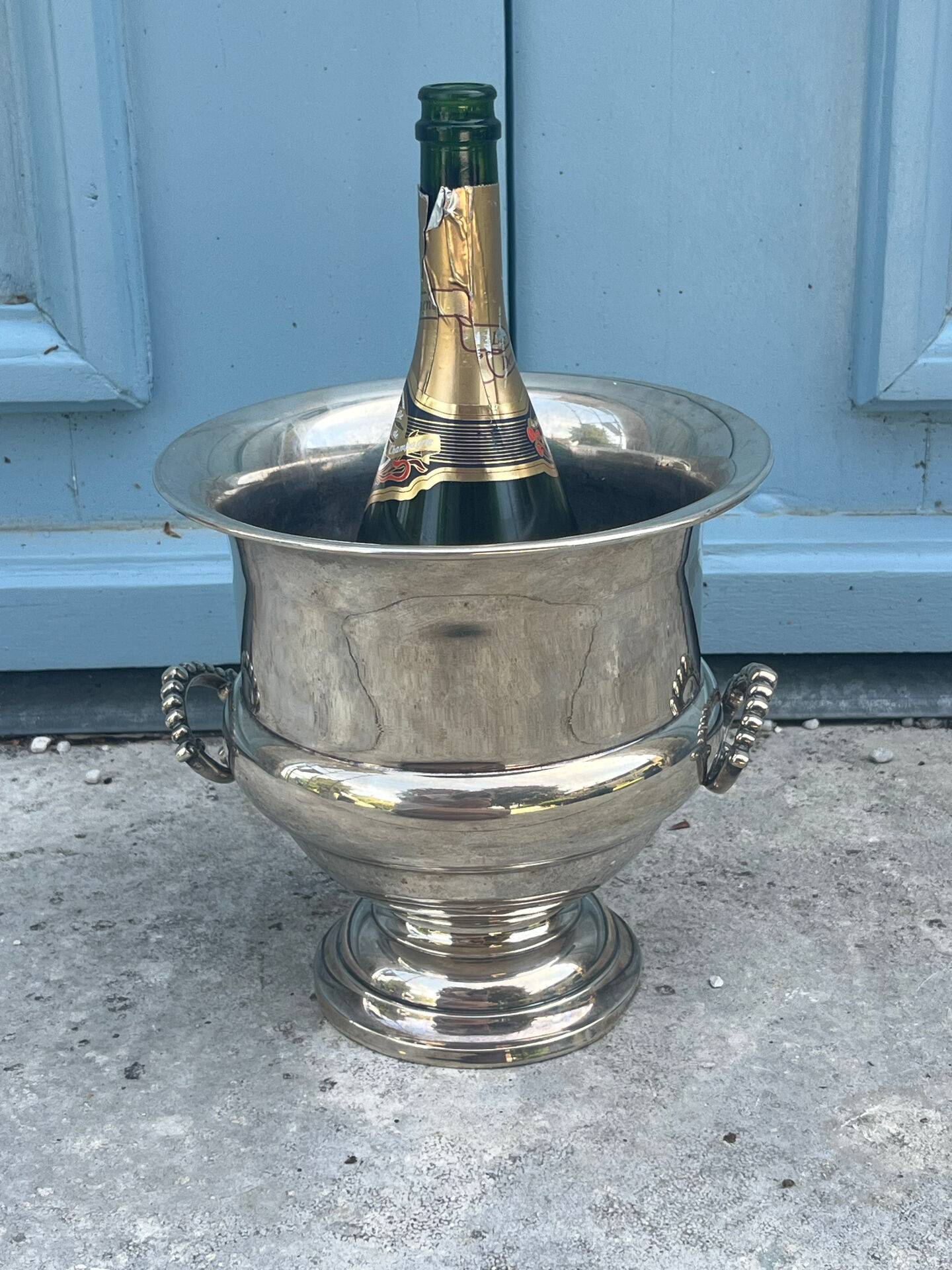 Silver Plated ice bucket medicis Bucket Made in England
