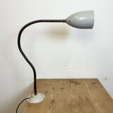 Grey Industrial Gooseneck Table Lamp from Philips, 1960s