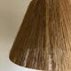 Lampadaire art déco 1950 bois et corde