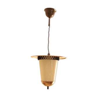 Italian brass lantern, vintage