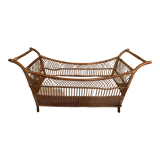 Lit bébé en osier