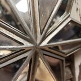 28 cm silver star mirror