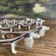 Porte couteaux vintage chien teckel