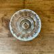 Glass candlestick