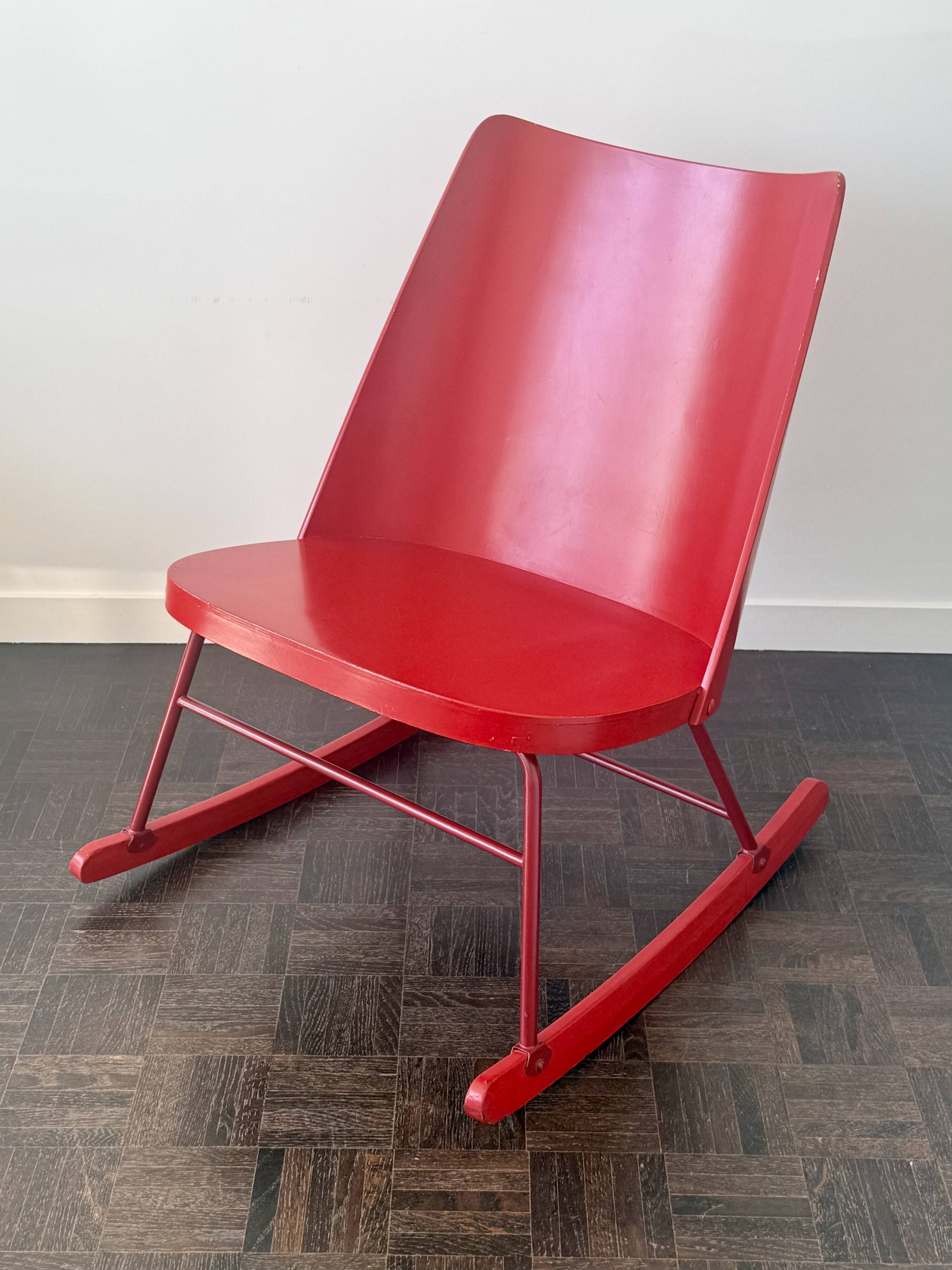 Thonet rocking chair 1955