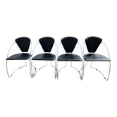 4 chaises Arrben , Italie , 70/80'