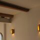 Lot de 2 applique TILE rousse