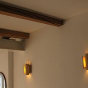 Lot de 2 applique TILE rousse
