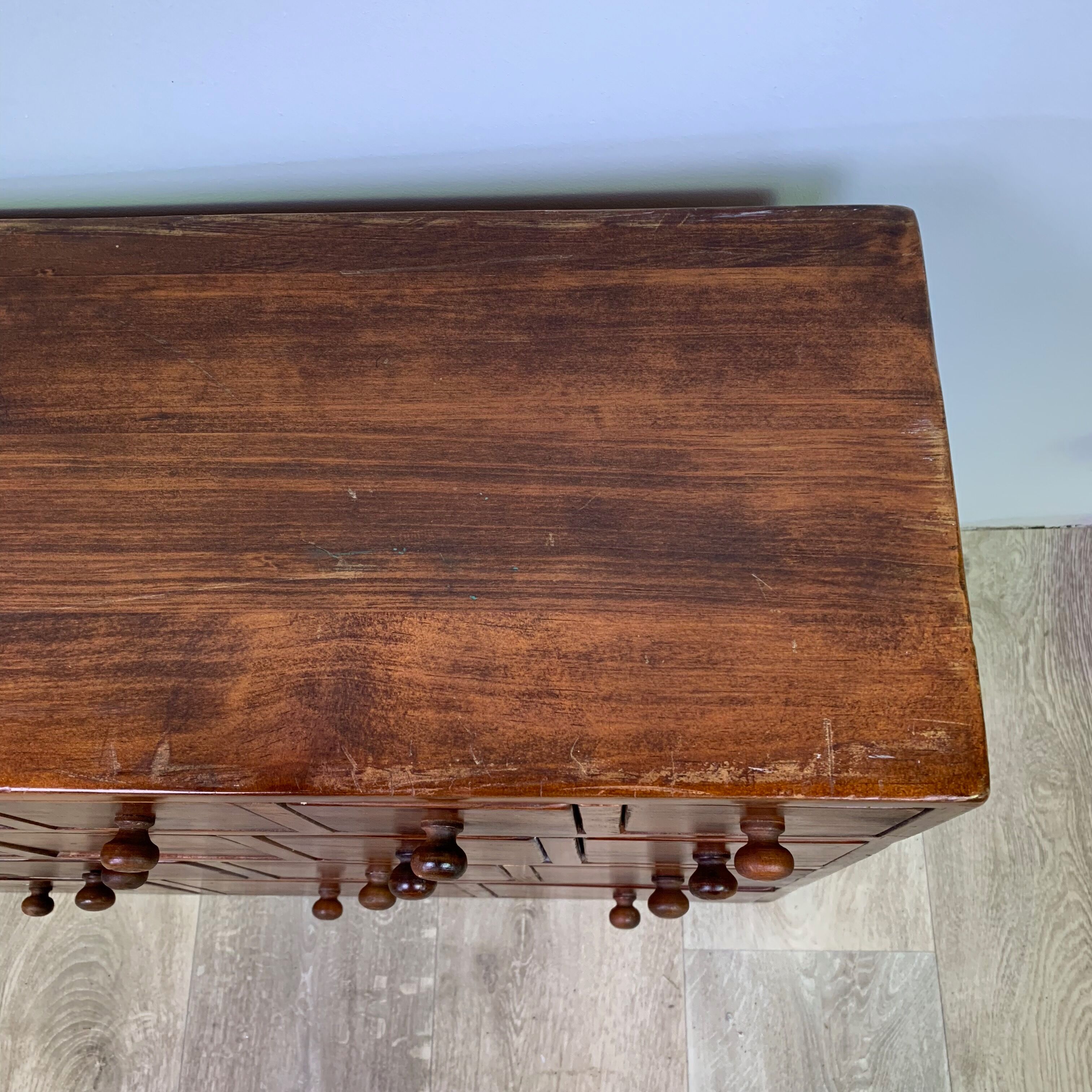 Furniture apothecary drawers