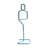 Bleu tubulaire en acier Popart style mannequin dressboy valet