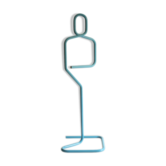 Blue tubular steel Popart style mannequin dressboy valet