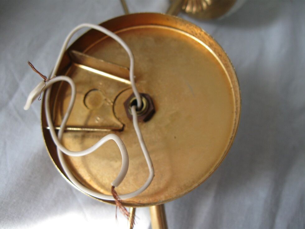 Pair of wall lamps1960