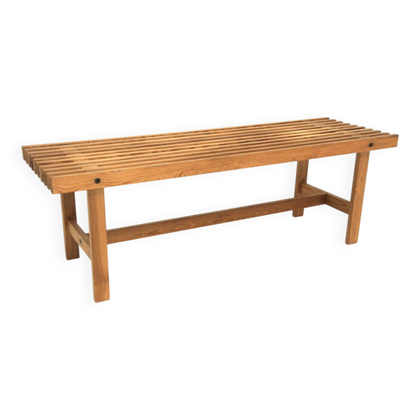 Banc scandinave en pin, Suède, 1960