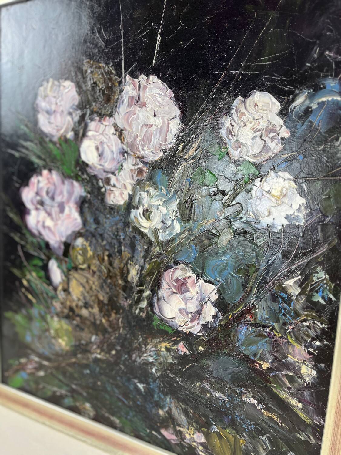 Flower bouquet painting