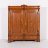 Vintage oak wardrobe
