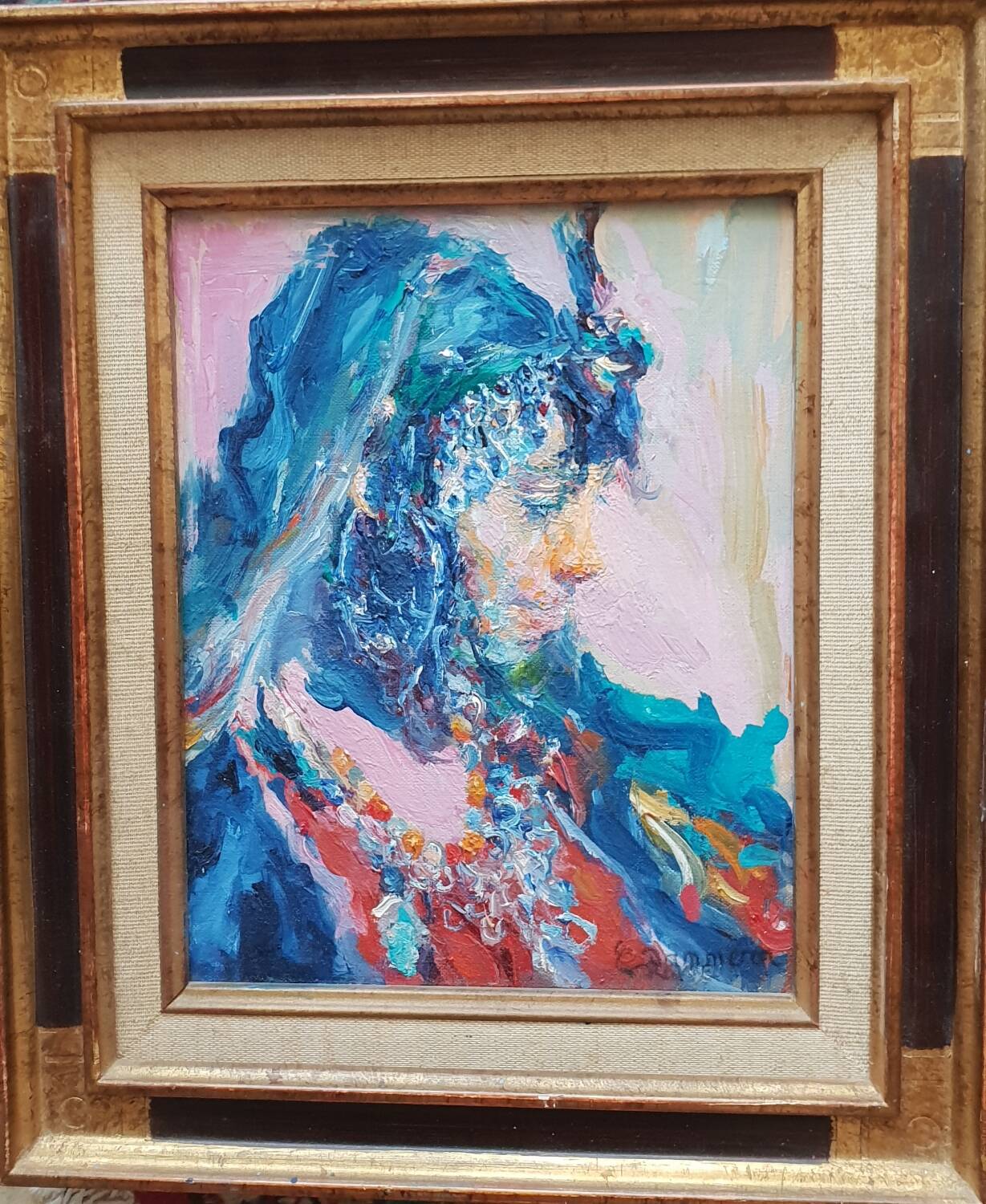 Portrait of a young woman