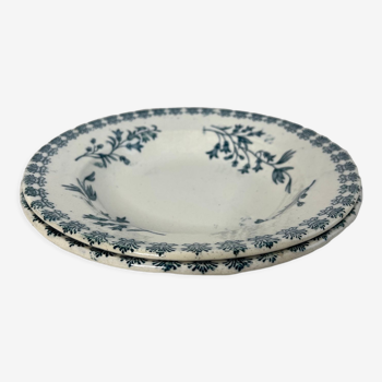 Lot de 2 assiettes creuses Grigny Terre de Fer