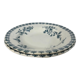 Set of 2 hollow plates Grigny - Terre de Fer