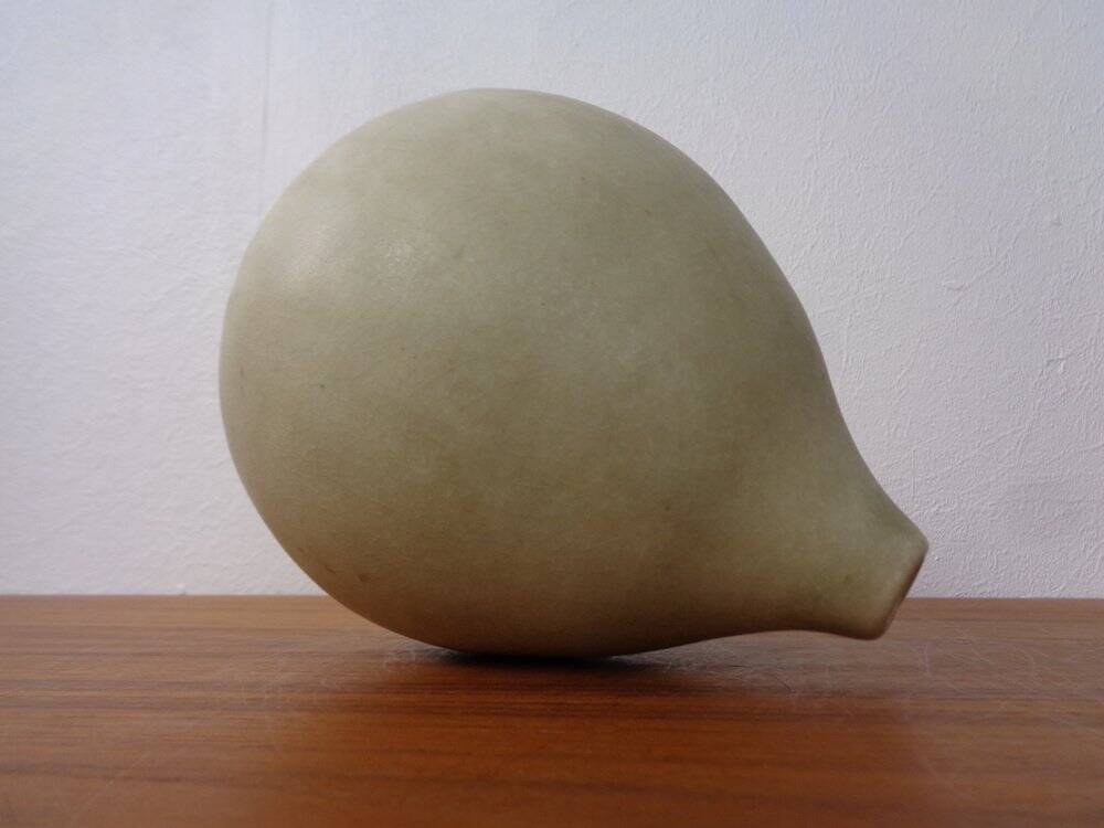 Danish minimalist studio ceramic vase, 1960s