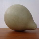 Danish minimalist studio ceramic vase, 1960s