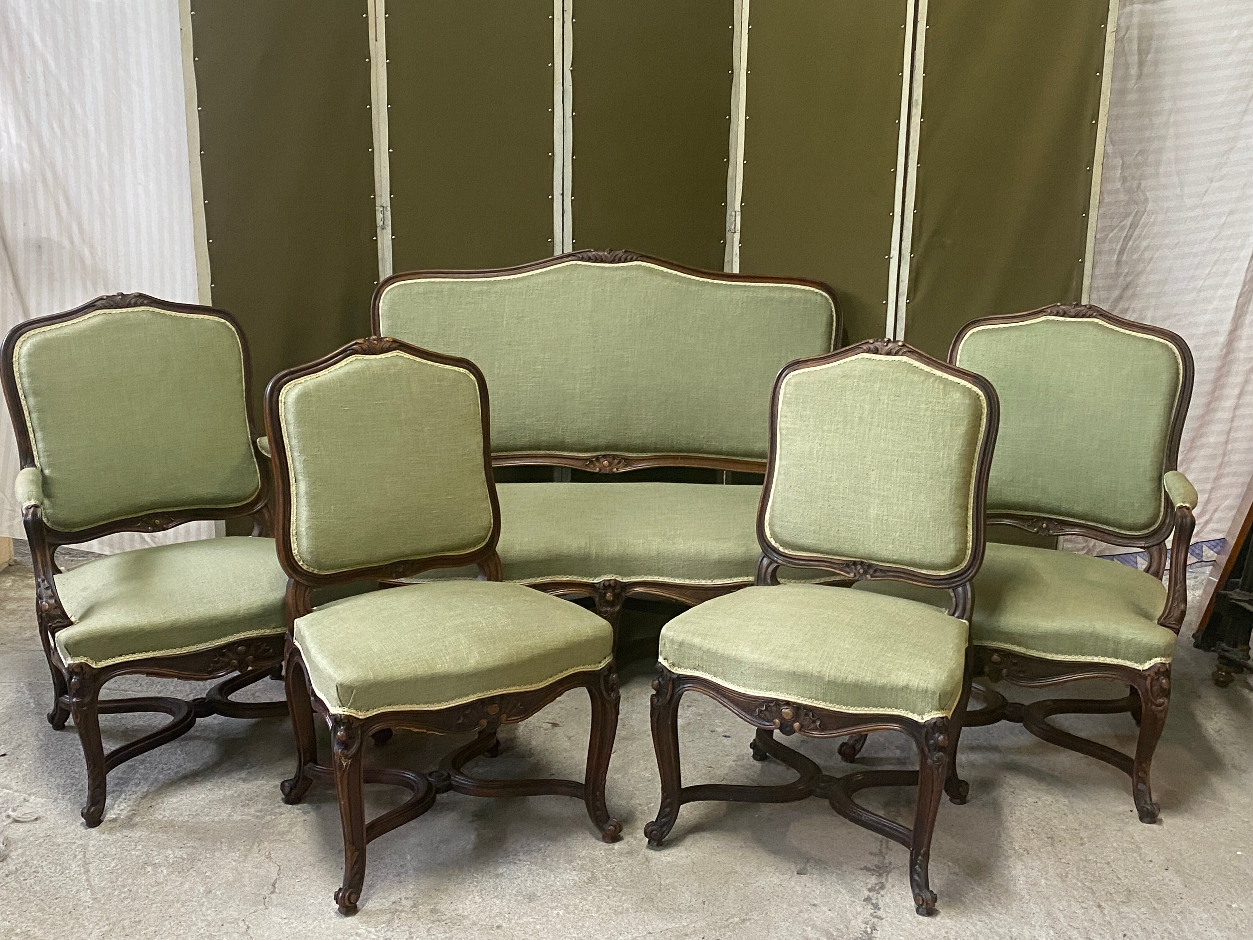 Louis XV style living room