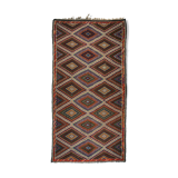Anatolian handmade kilim rug 359 cm x 186 cm