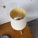 1960s rattan desk or table lamp