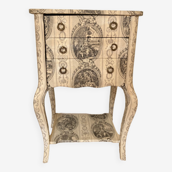 Louis XV Toile de Jouy style furniture